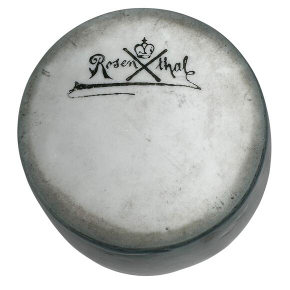 Antique Rosenthal Art Nouveau Hand Painted Porcelain Vase 5.75" Early 1900s Rare - Picture 8 of 12